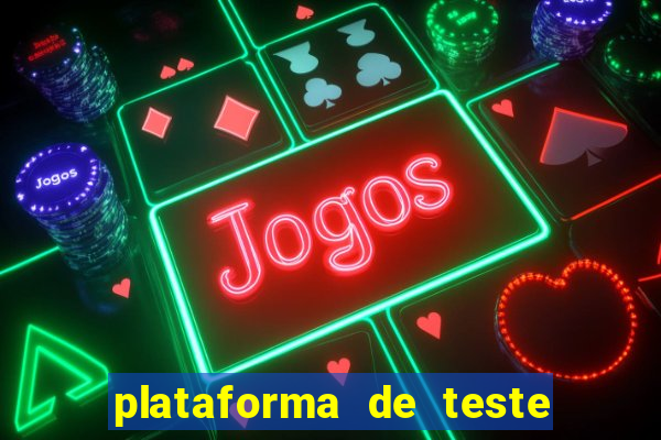 plataforma de teste pg demo